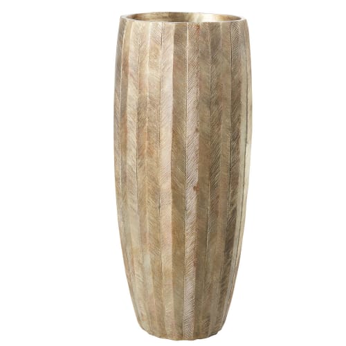 Dekoration Vasen | Vase, goldfarben in Antikoptik H80 - OL97425