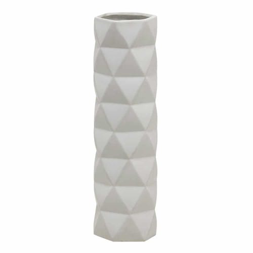 Vaso Ceramiche Dolomite Vaso Suite.Vaso Bianco In Ceramica H 52 Cm Dorothy Maisons Du Monde