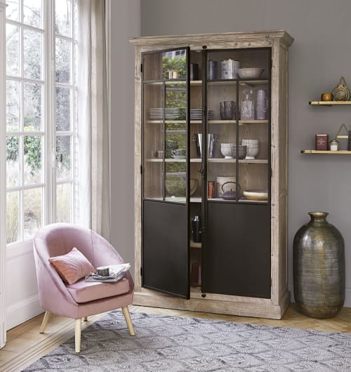 Vetrina in pino riciclato Voltaire Maisons du Monde