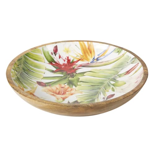 Vide Poches En Manguier Imprime Fleurs Tropicales Hawai Maisons Du Monde