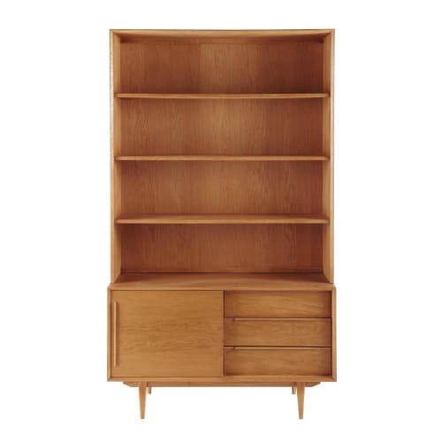 Vintage Bücherregal aus massiver Eiche Portobello | Maisons du Monde