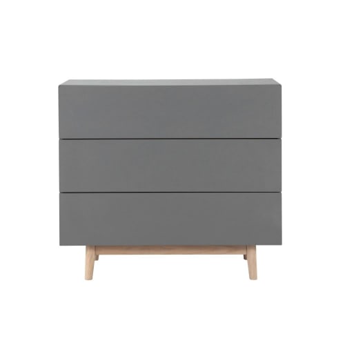 Vintage Chest Of Drawers In Grey