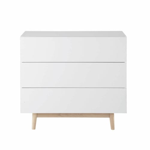 Vintage Chest of Drawers in White