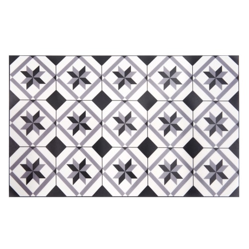 Vinyl Teppich Mit Zementfliesen Motiven 50x80 Luso Maisons Du Monde