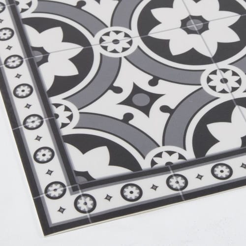Textil Teppiche | Vinyl-Teppich mit Zementfliesen-Motiven 60x199 - OI78728