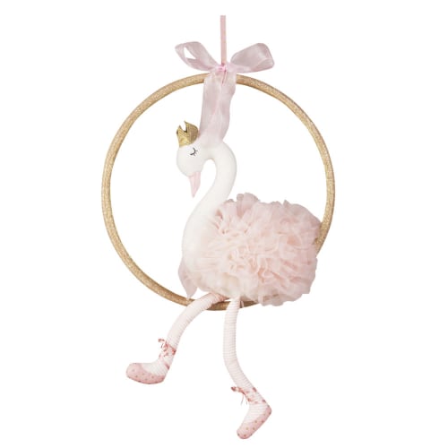 Schwan Stil Solarfiguren Wackelfiguren Flamingo Figur Dekoration Neu Lila 