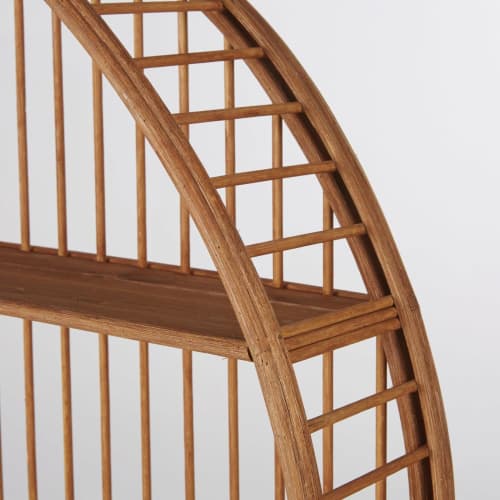 Möbel Regale | Wandregal aus Bambus - WG31538