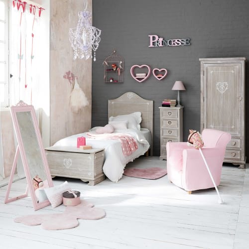 Wandregale in Herzform, rosa (x2) Lovely | Maisons du Monde Weiß rosa Regal in Herzform Lilly | Maisons du Monde
