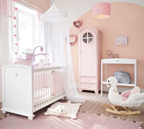 Wandregale in Herzform, rosa (x2) Lovely | Maisons du Monde Weiß rosa Regal in Herzform Lilly | Maisons du Monde