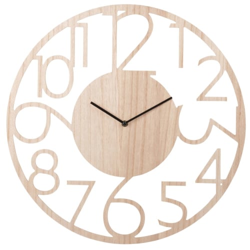 Dekoration Uhren und Wecker | Wanduhr mit Lochmuster D50 - DV71106