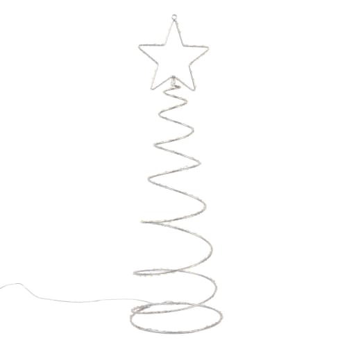 Weihnachtsdeko Leuchtende Tannenbaum Spirale Aus Metall