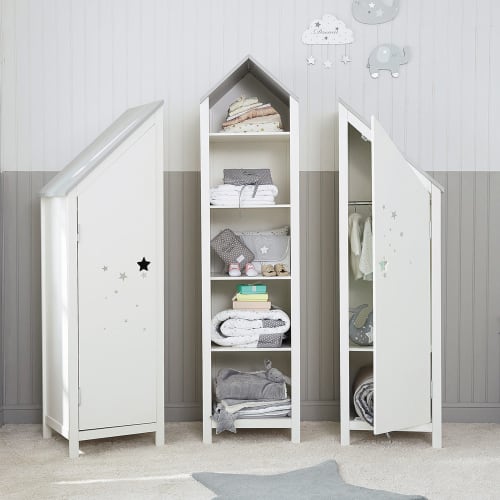 White 1 Door Wardrobe Songe Maisons Du Monde