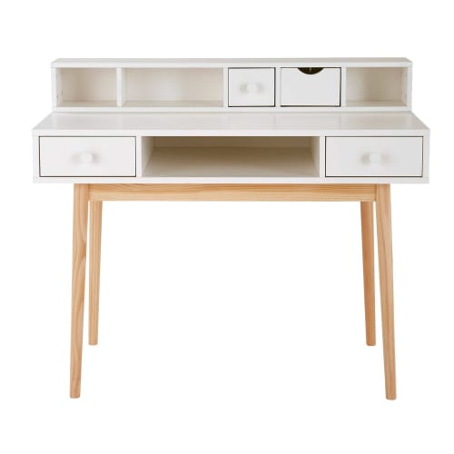 White 2-Drawer Storage Unit for Desk Joy | Maisons du Monde