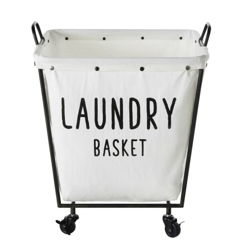 metal laundry basket