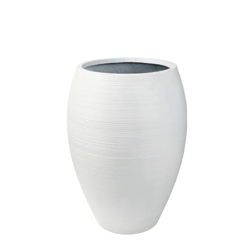 White Resin Flower Pot H 76 Cm Taylor Maisons Du Monde   White Resin Flower Pot H 76 Cm 1000 16 21 176731 1 