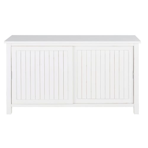 Furniture Sideboards | White sideboard with 2 doors - HW81477