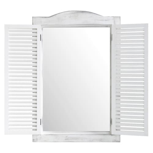 Decor Mirrors | White Window Mirror 47x71 - NF84078