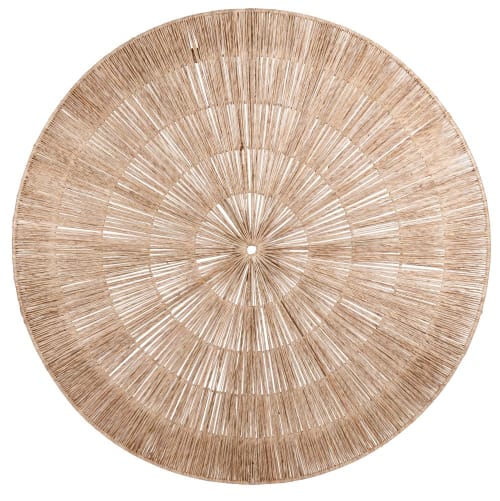 Woven jute wall art D90cm MARTA | Maisons du Monde