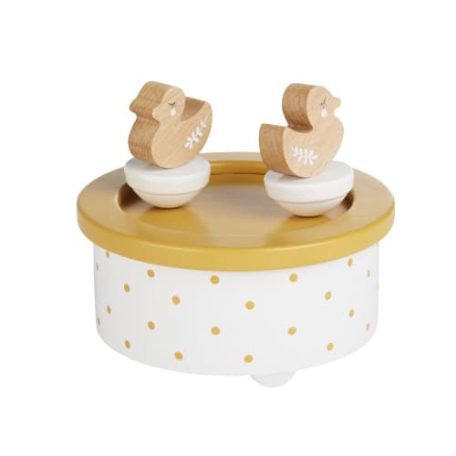Kids Children's toys | Yellow, white and brown duck music box - TW92175