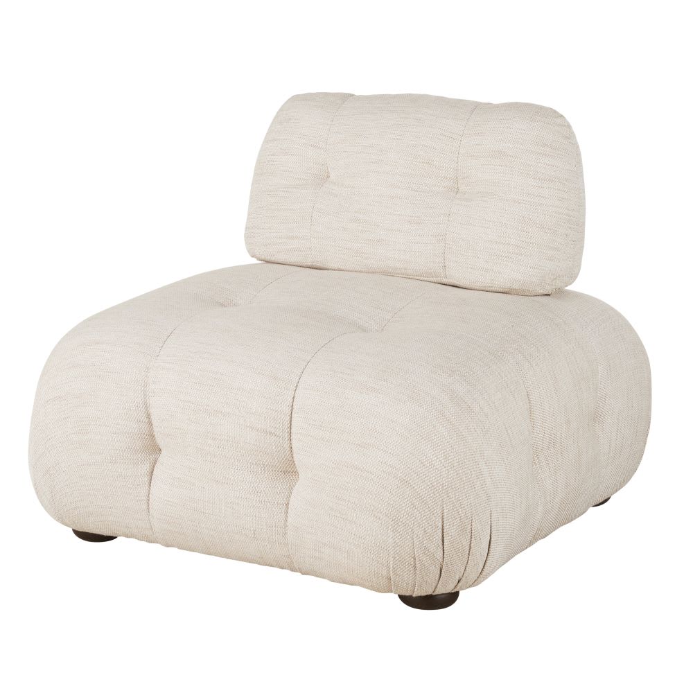1/2-Sitzer-Sitzelement, sandfarben - Maisons Du Monde