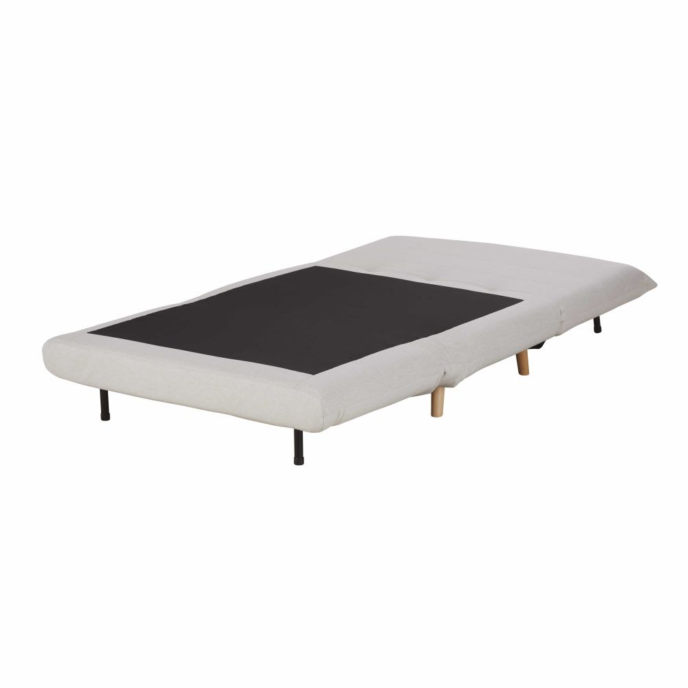 1-Sitzer-Bank Clic-Clac in Beige - Maisons Du Monde