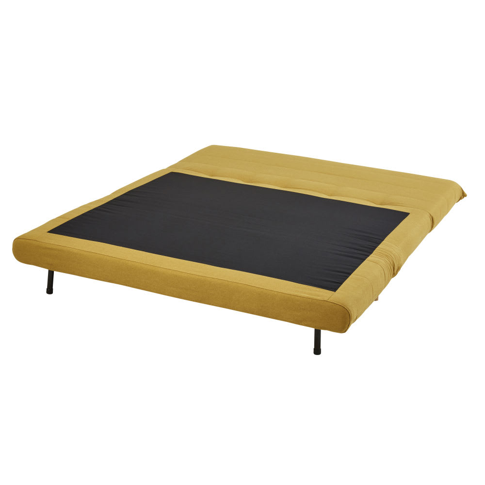 2-Sitzer-Bank Clic-Clac in Senfgelb - Maisons Du Monde