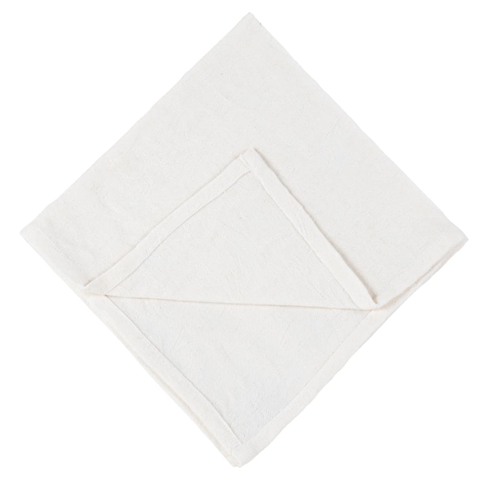 2er Set Geschirrhandtücher aus Baumwolle, ecru 45x45cm - Maisons