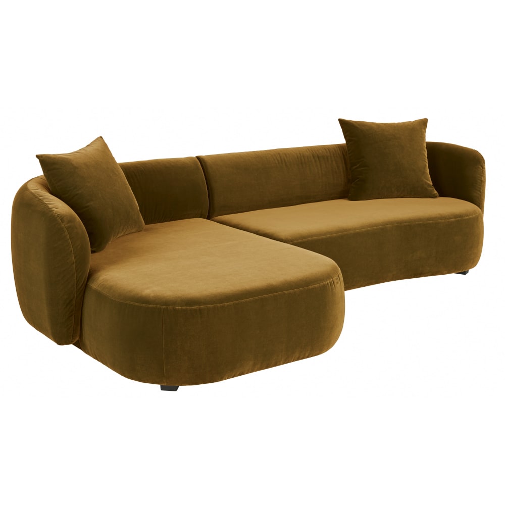 4/5-Sitzer-Ecksofa mit Ecke auf der linken Seite und