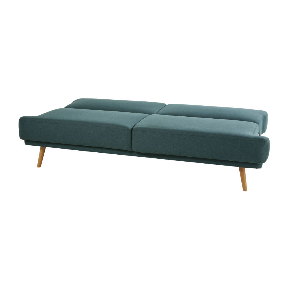 4-Sitzer-Sofa Clic-Clac in Grün - Maisons Du Monde