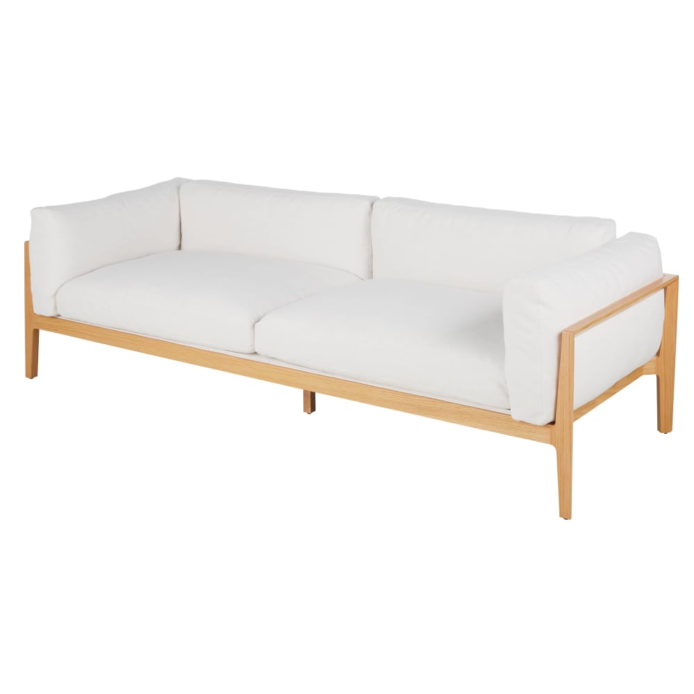 4-Sitzer-Sofa, elfenbeinfarben - Maisons Du Monde