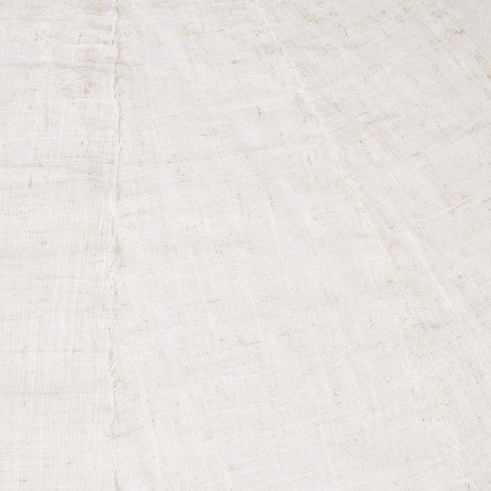 Abat-jour pour suspension en lin beige chiné - Maisons du Monde