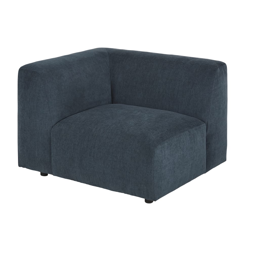 Accoudoir gauche pour canapé modulable bleu - Maisons du Monde