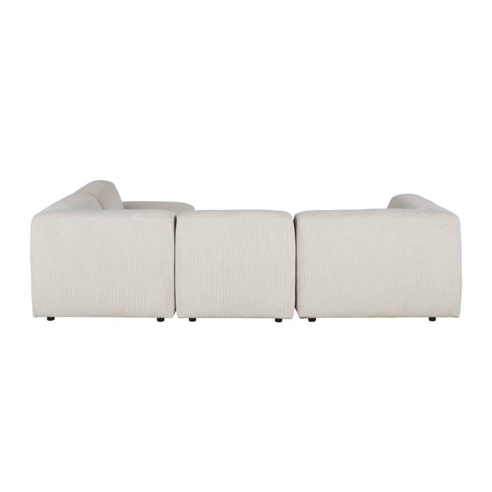 buddy - Canapé velours côtelé Beige - Vue supplémentaire 2