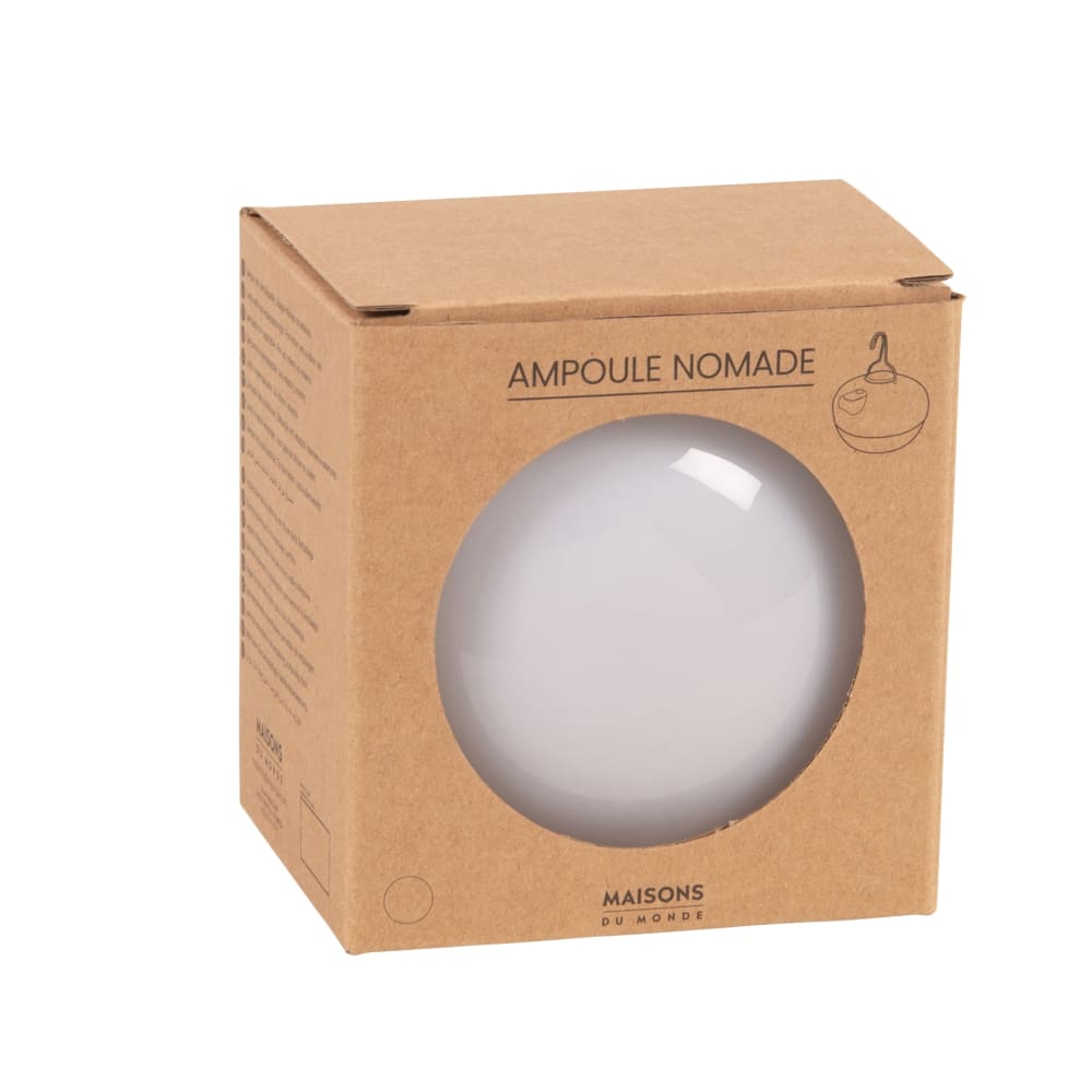 Ampoule rechargeable extérieur blanche 9W