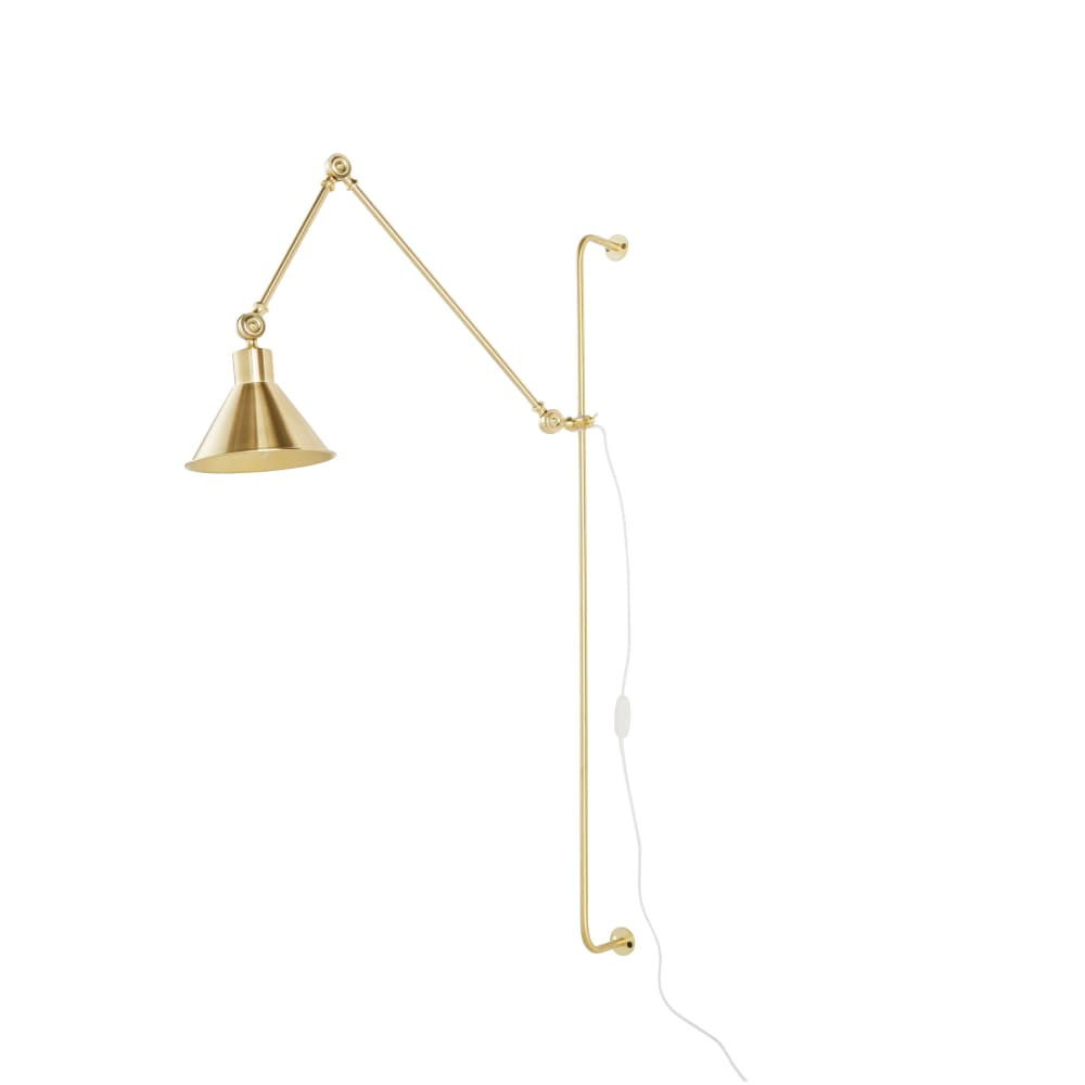 Applique en métal doré amovible