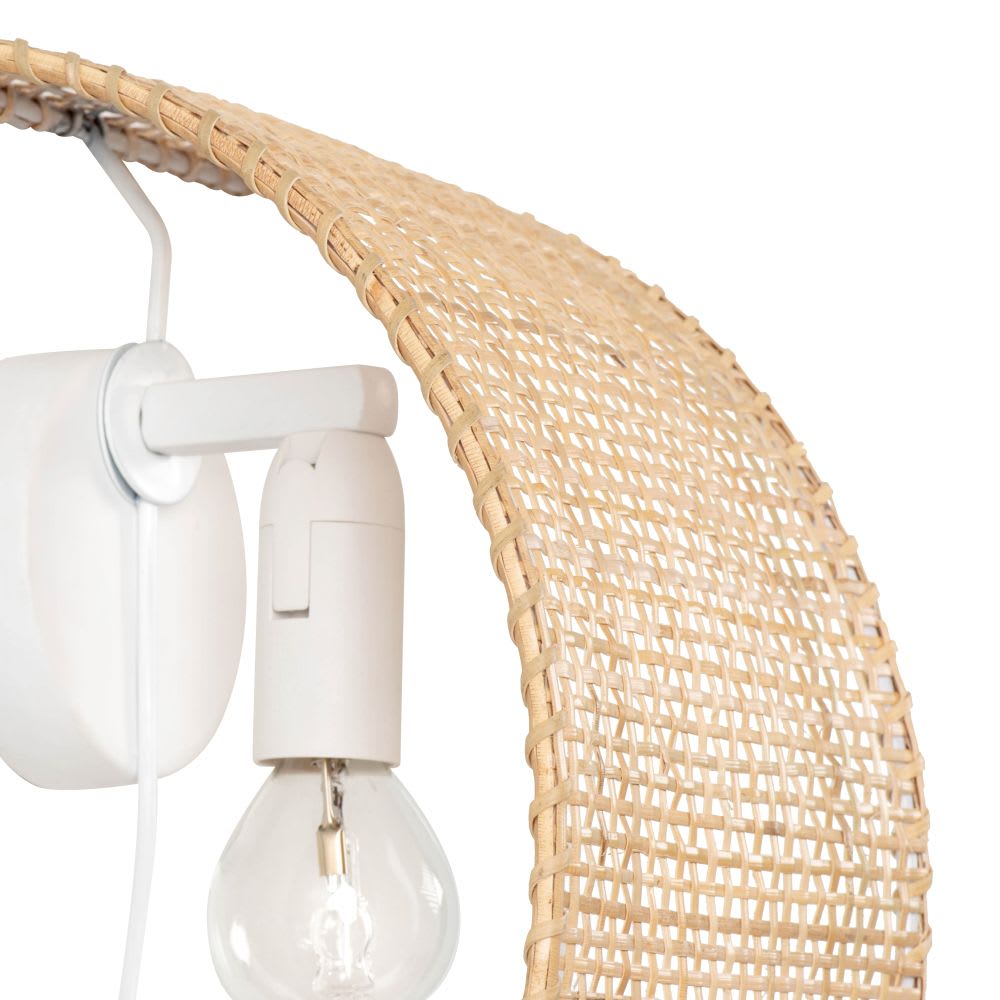 Applique en rotin beige - Maisons du Monde