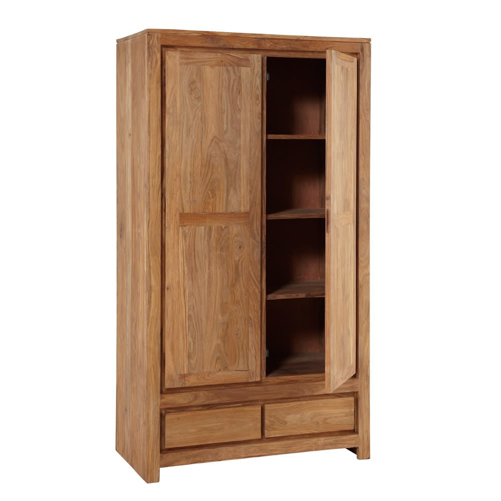 Armoire en sheesham massif L110 — vue 4