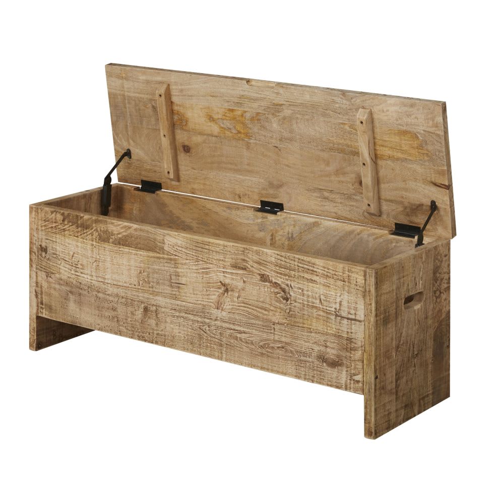 Aufbewahrungskoffer aus Mangoholz - Maisons Du Monde