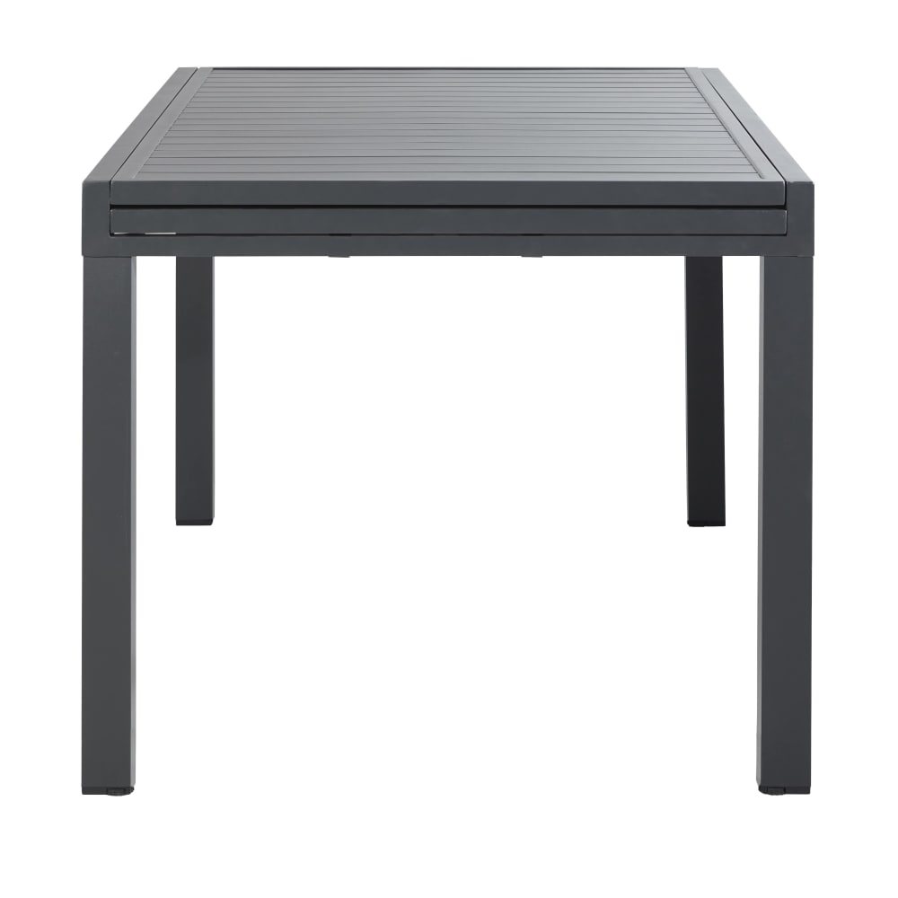 Ausziehbarer Gartentisch für 6/12 Personen, Aluminium,