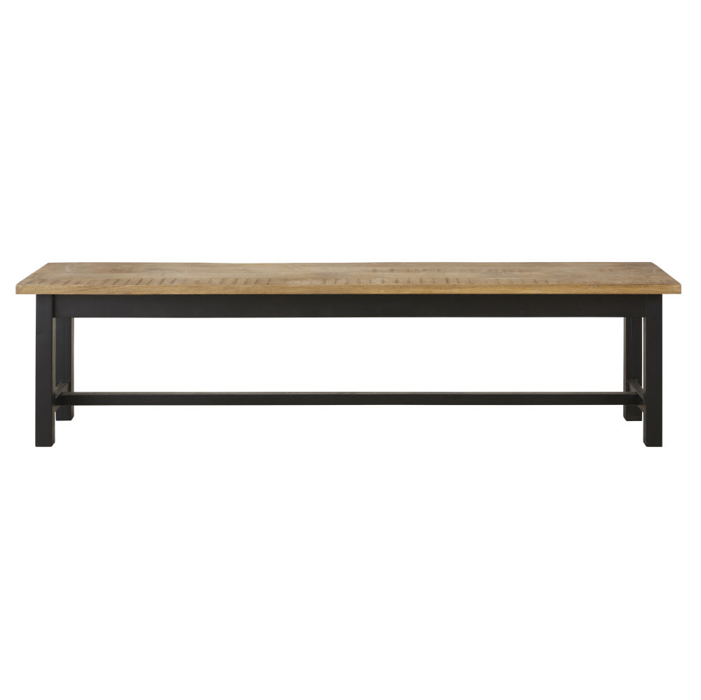 banc en manguier massif