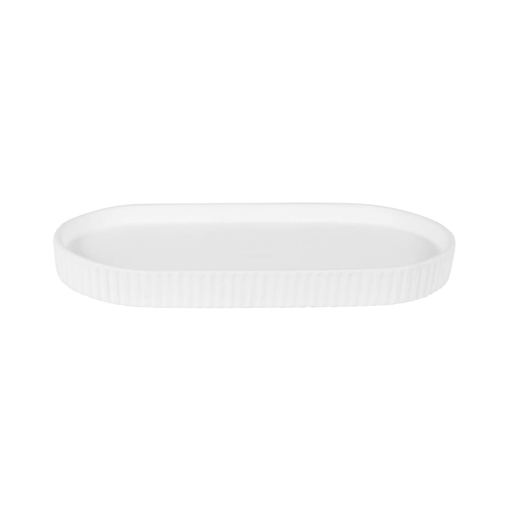 Bandeja de gres blanco - Maisons du Monde
