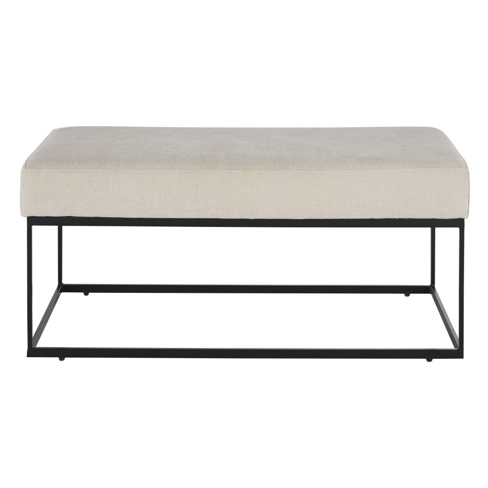 Banquette écrue et noire