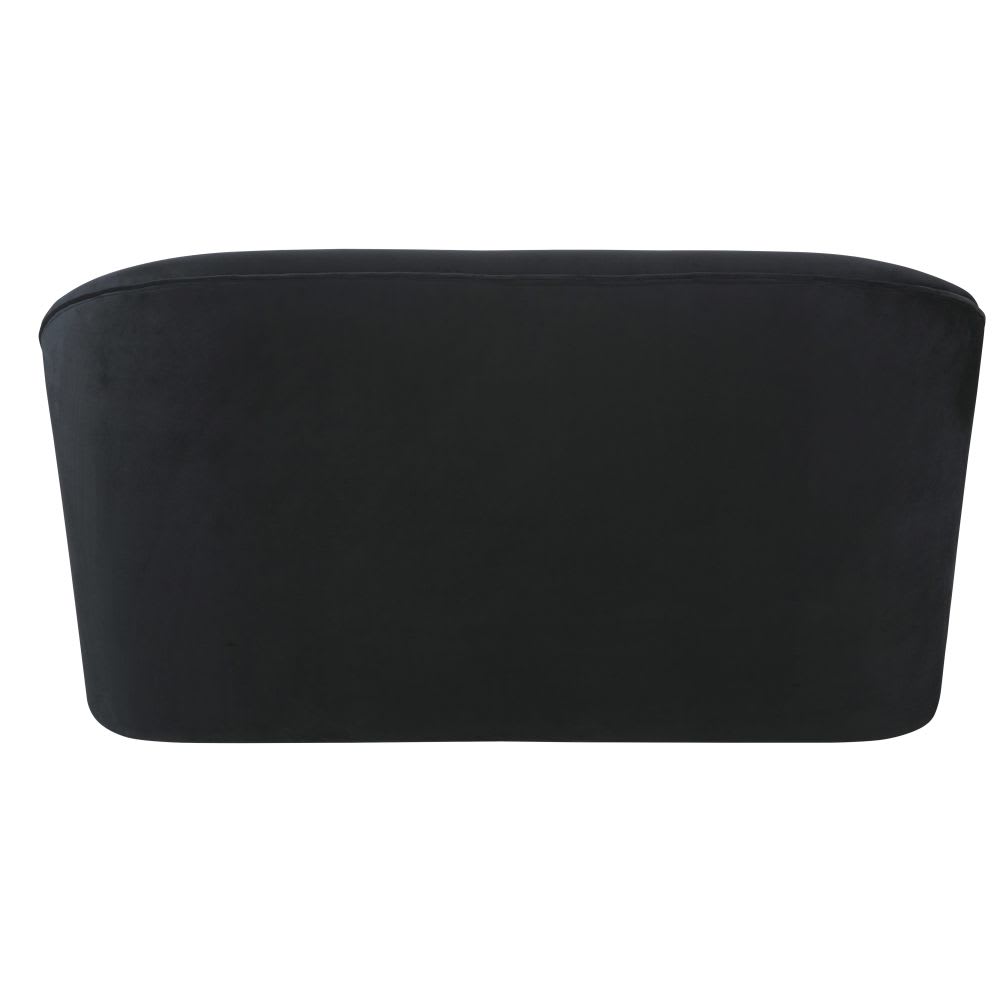 Blackhill Business - Banquette professionnelle 2/3 places en velours noir - Vue supplémentaire 3