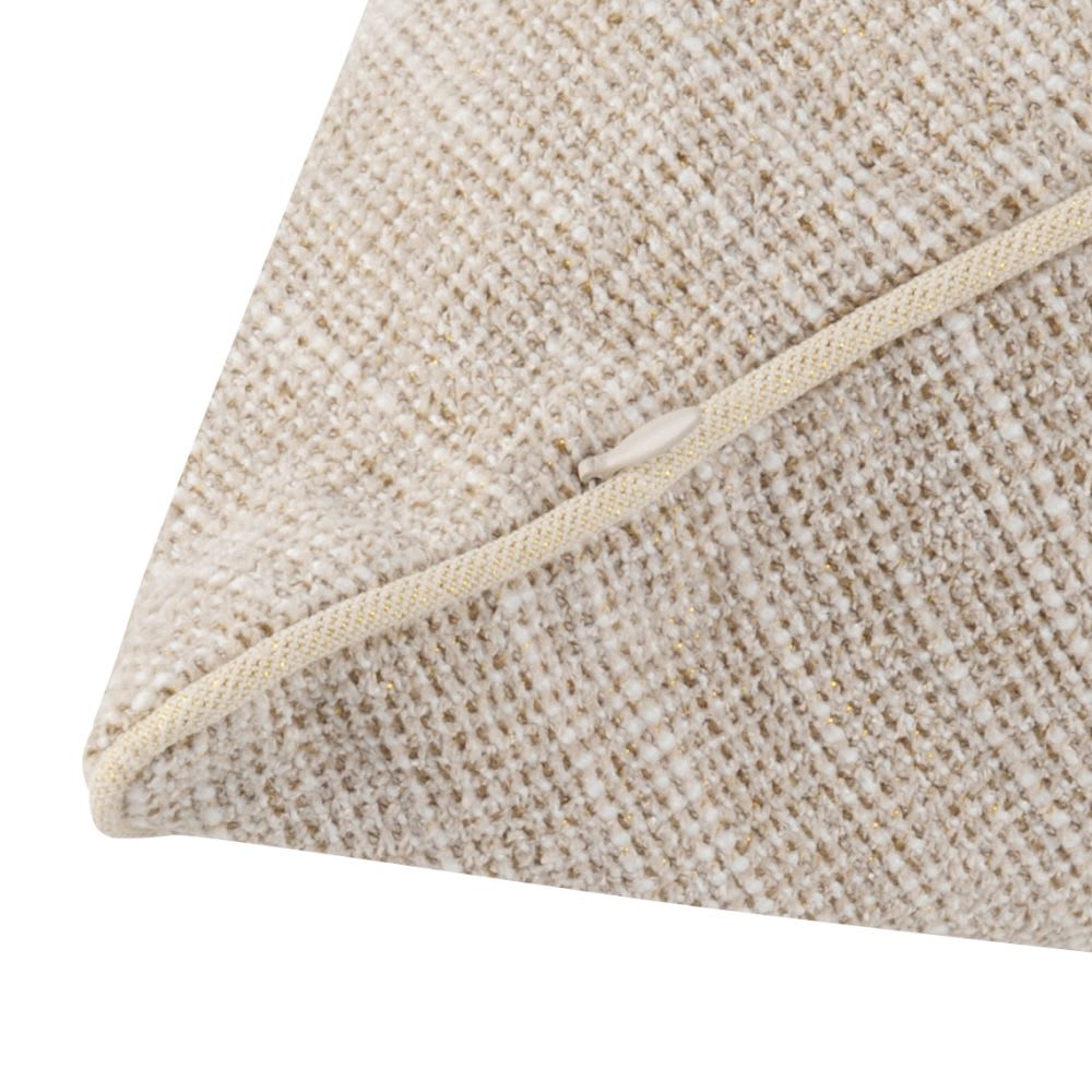 Beiges gewebtes Kissen 50x50 - Maisons Du Monde