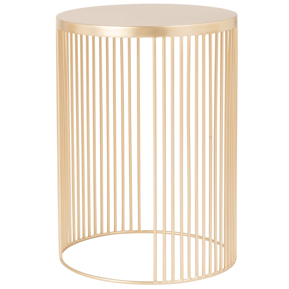 Beistelltisch aus Stahl, goldfarben - Maisons Du Monde
