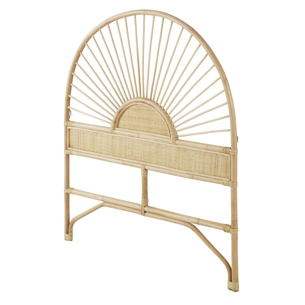 Bettkopfteil, 90cm, aus Rattan - Maisons Du Monde