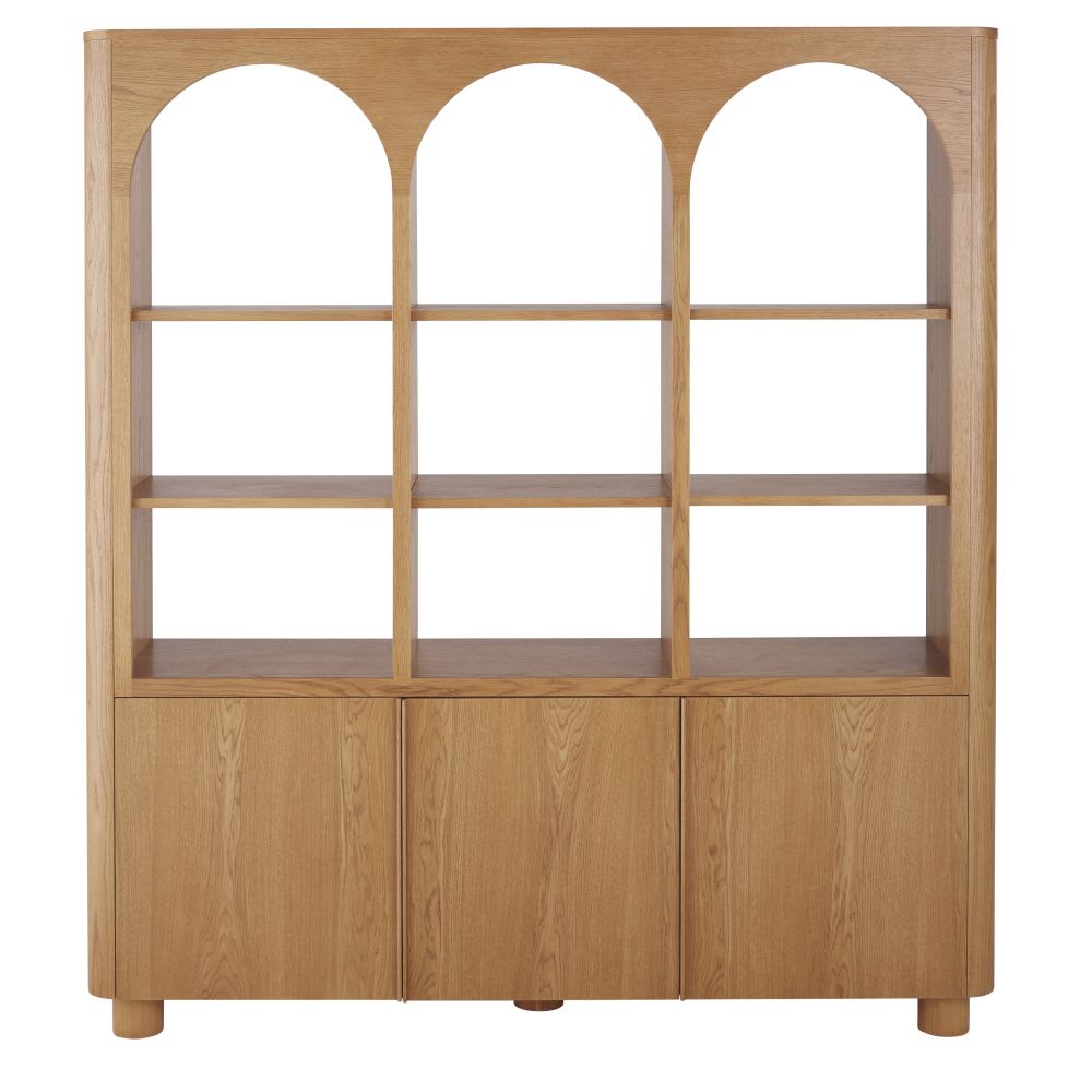 Bibliothèque 3 portes L181