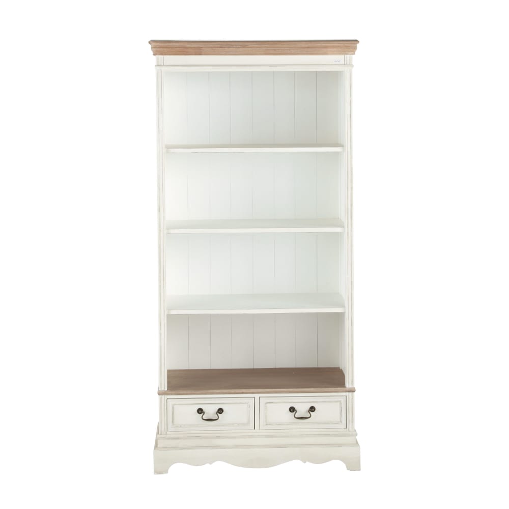 Bibliothèque blanc crème, L90 cm - Maisons du Monde