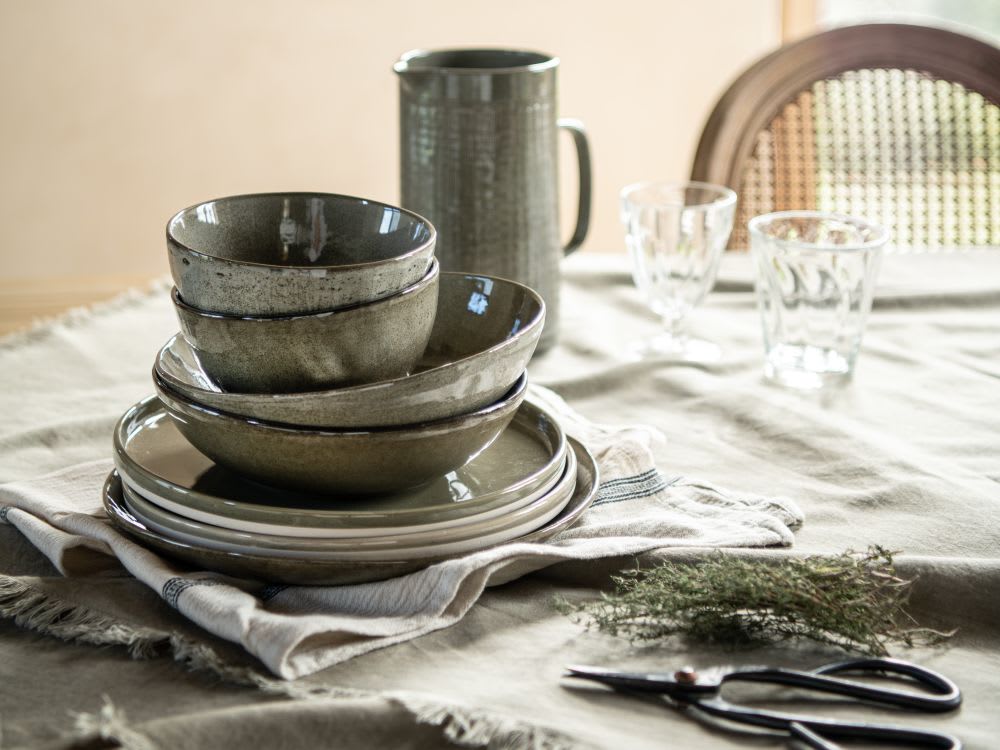 Bol en céramique verte - Maisons du Monde