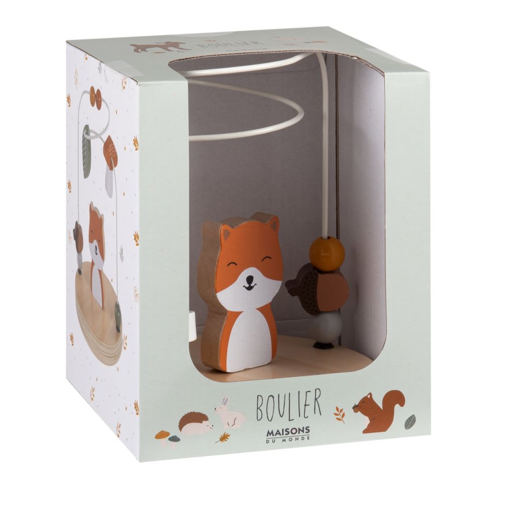 Boulier renard multicolore (Maisons du Monde) - Image 1
